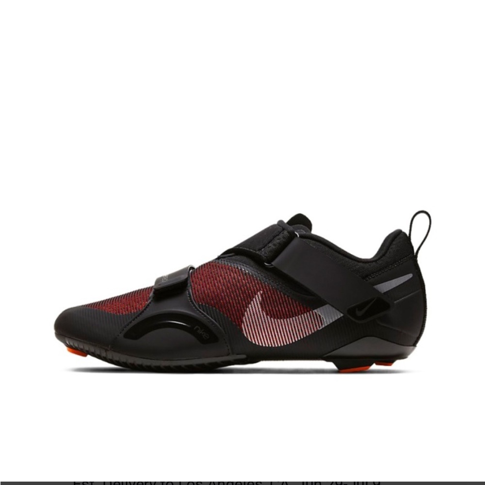 Nike SuperRep Cycle Indoor Cycling Shoes Black Red, Fits like a Women’s 9 - Picture 2 of 8